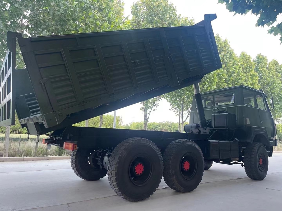 De gebruikte Krachtige de Diesel Volledige Aandrijving Differentiële Tipper With 3 van 310hp sluit 6X6-Stortplaatsvrachtwagen