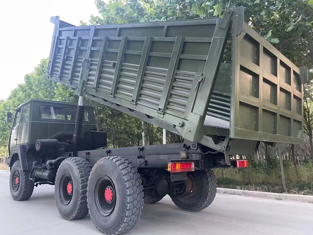 De gebruikte Krachtige de Diesel Volledige Aandrijving Differentiële Tipper With 3 van 310hp sluit 6X6-Stortplaatsvrachtwagen