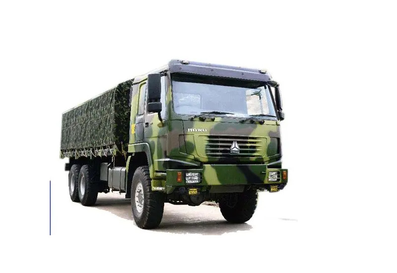 2 de Vrachtwageneuro Ii van de de Ladingsvrachtwagen 420hp van Howo de Krachtige Dubbele Omheining Trailers Truck van de bestelwagenslading