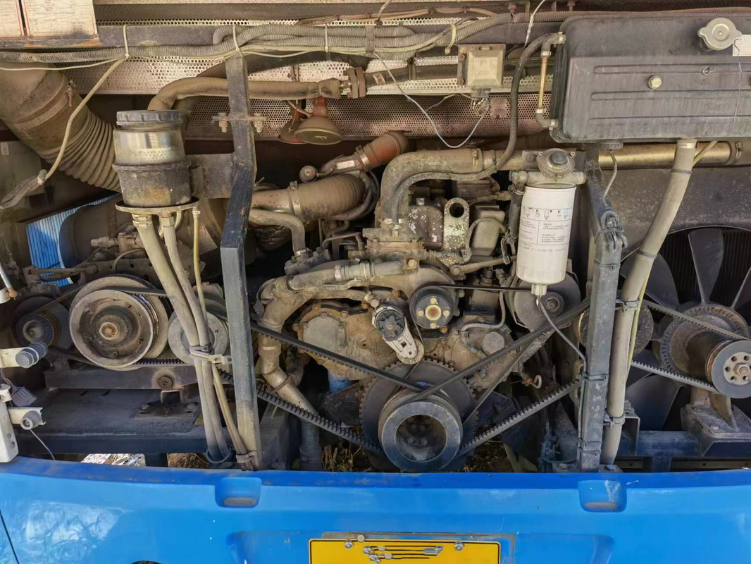 De achtermotor Sunlong gebruikte van de het Luchtkussenopschorting 55seats van BusBus LHD SLK6122 de Hoge Chassis