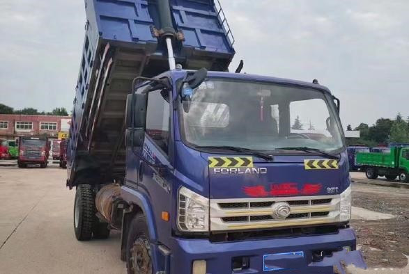 Van de de Stortplaatsvrachtwagen van Fotonforland 4X2 de Kleine Capaciteit van de Kipwagentipper with 8ton voor Verkoop