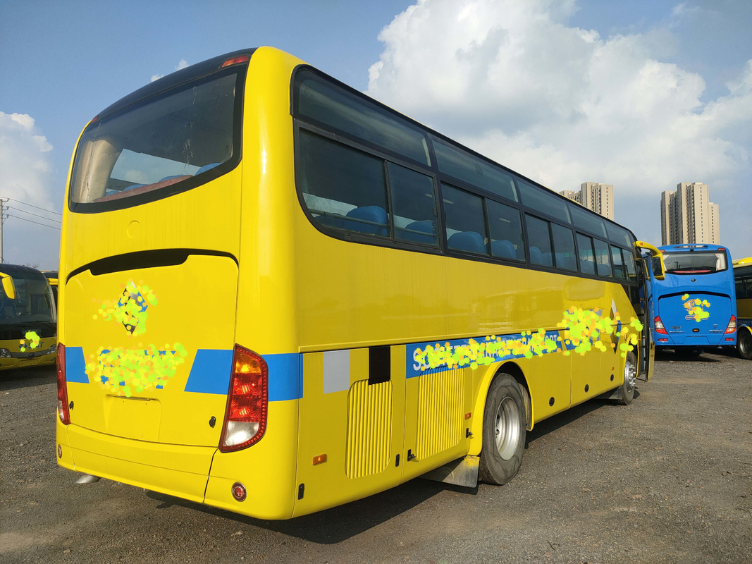 2+3 van de de Bussenluxe van lay-out de 60seats Gebruikte Yutong Bus Africa 10 Meters van het Bussenluchtkussen de Opschortingszk6110