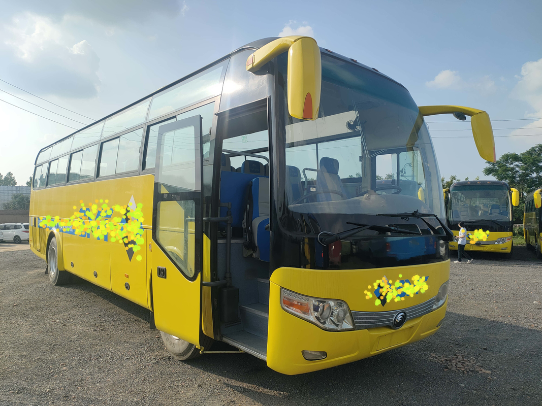 2+3 van de de Bussenluxe van lay-out de 60seats Gebruikte Yutong Bus Africa 10 Meters van het Bussenluchtkussen de Opschortingszk6110