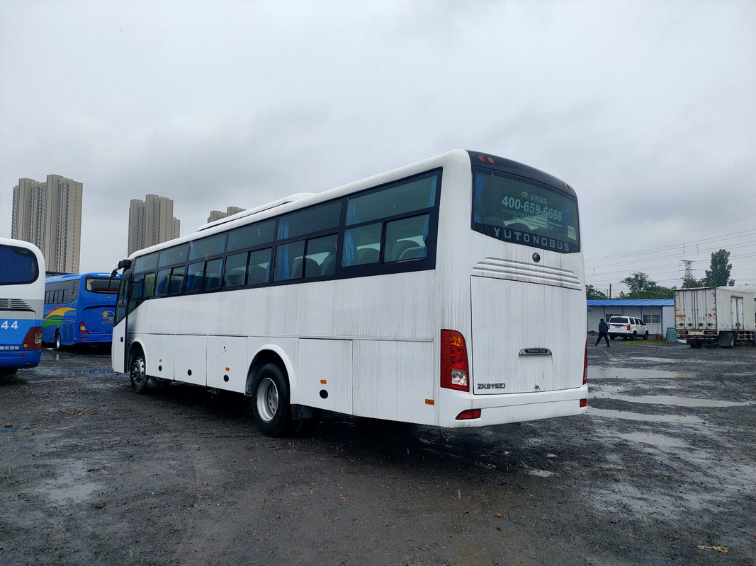 De rechtse Aandrijving Yutong gebruikte van de Cabinesilding van de Buszk6112d het Grote Bagage Venster 2+2layout 53seats