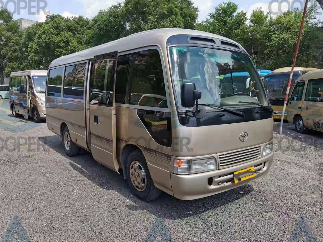23-29 de zetels gebruikten Toyota-de Gebruikte Bus van Bustoyota Onderlegger voor glazen met Luxe Binnendecoratie