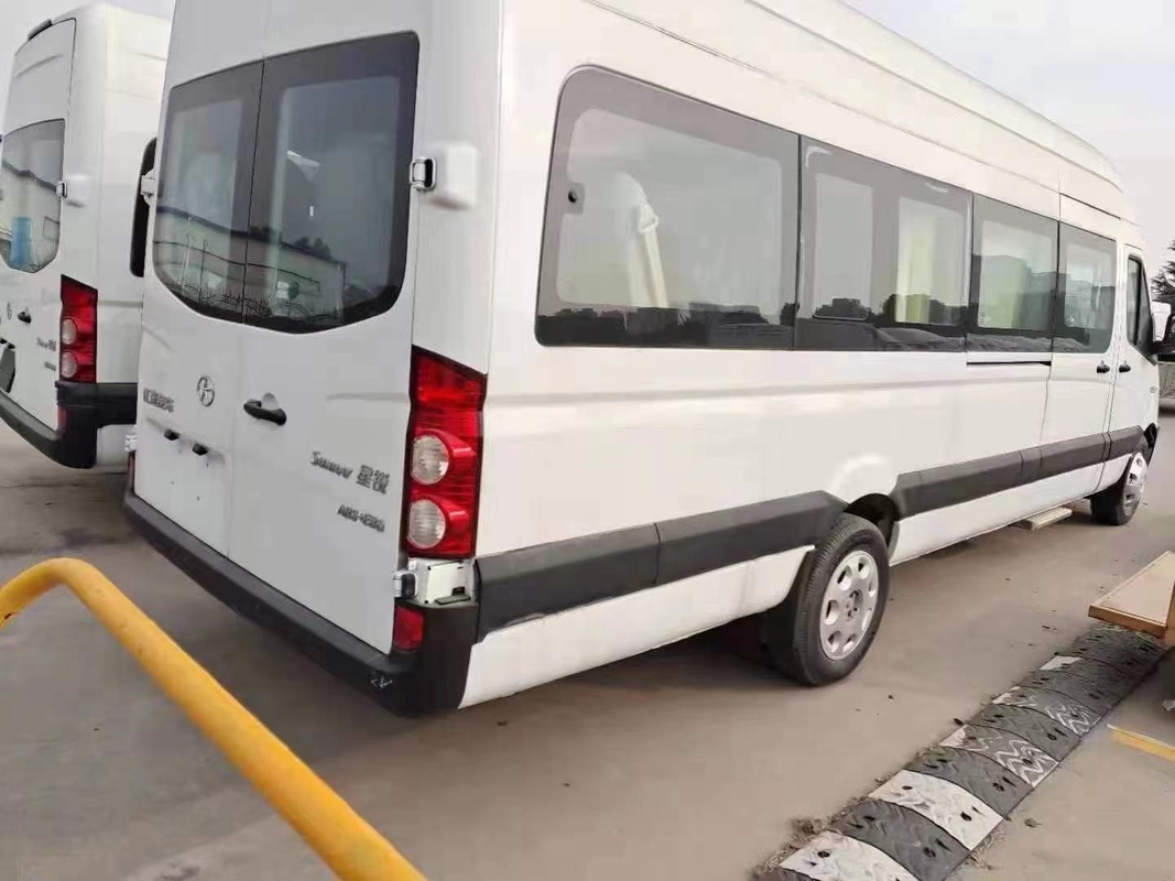 De Bus van de de Dieselmotor Tweede Hand van JAC Mini Bus 17seats met Nieuwe de Zetelsbus van de Luchtvoorwaarde