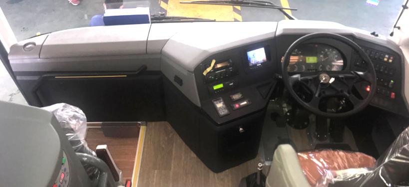 2021 Jaar 53 van de Busbus with diesel van Kinglong XMQ6127cy van de Zetels Nieuwe Aankomst Nieuwe de Motorrhd Leiding