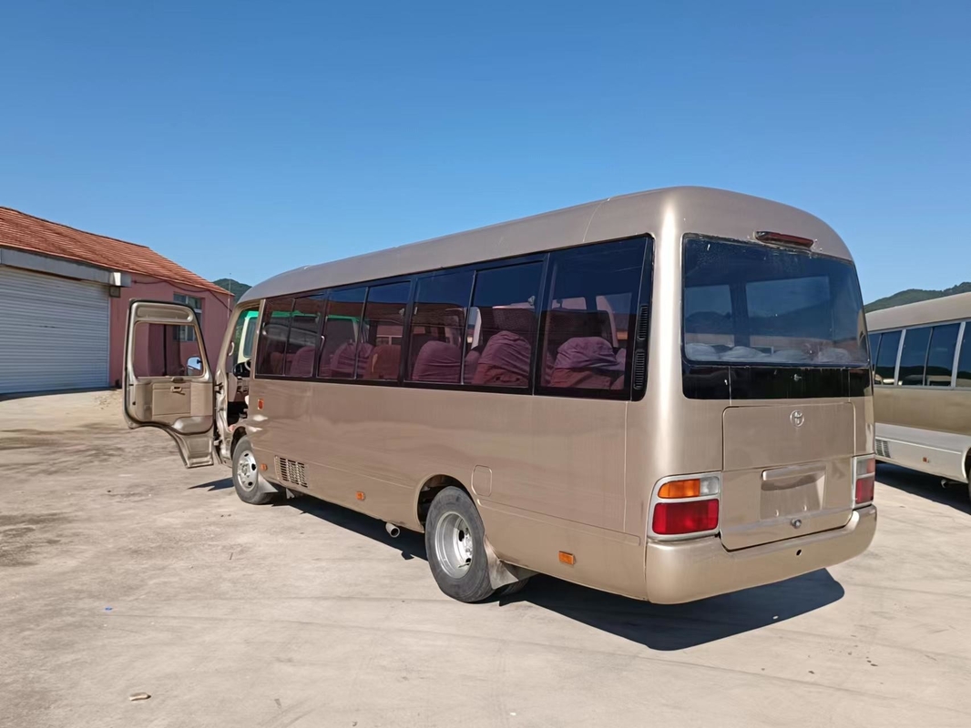2012 Jaar 29 Zetels Mini Used Coaster Bus Toyota met 1Hz-Dieselmotor in goede staat
