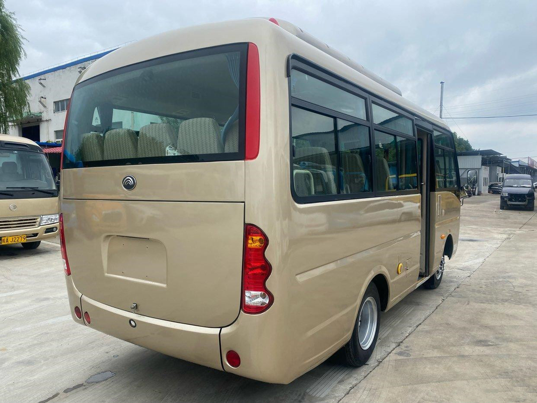 Zk6608d de Gebruikte Bus Euro IV van Mini Bus Yuchai Engine 85kw Yutong Linkeraandrijving