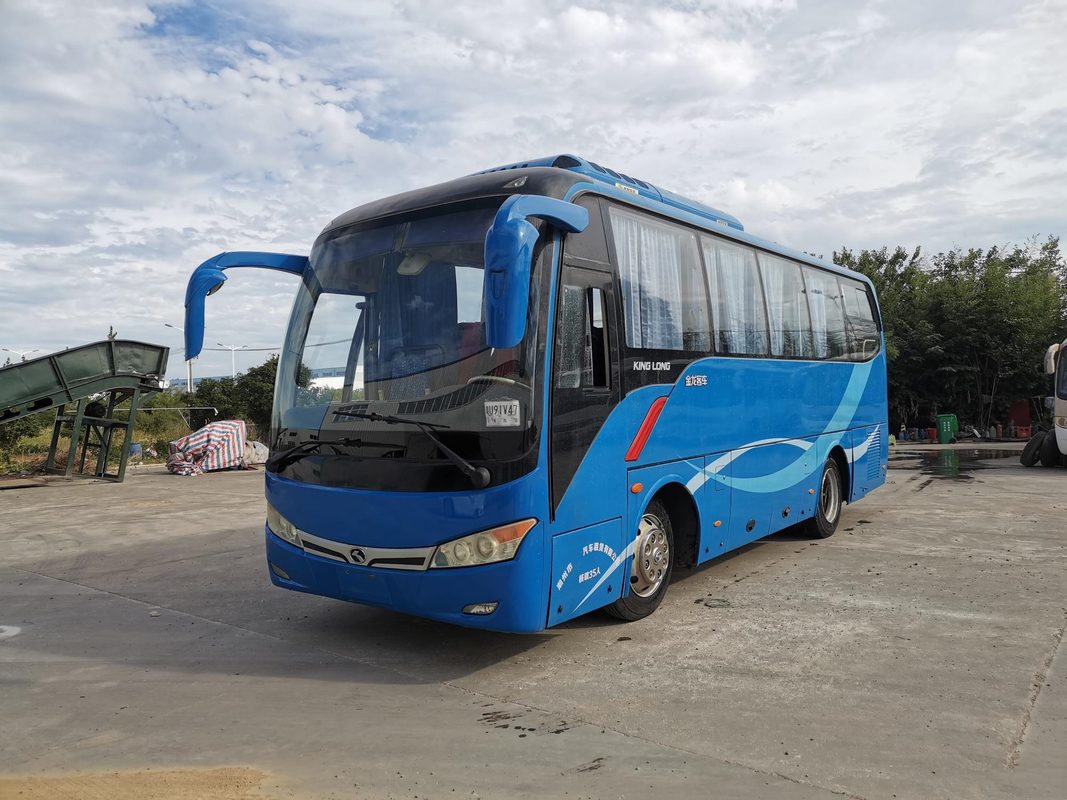 XMQ6802 de gebruikte Bus 35seats van de Buskinglong Verlaten Leiding Elektrische het Luchtkussenopschorting van YC4G 147kw