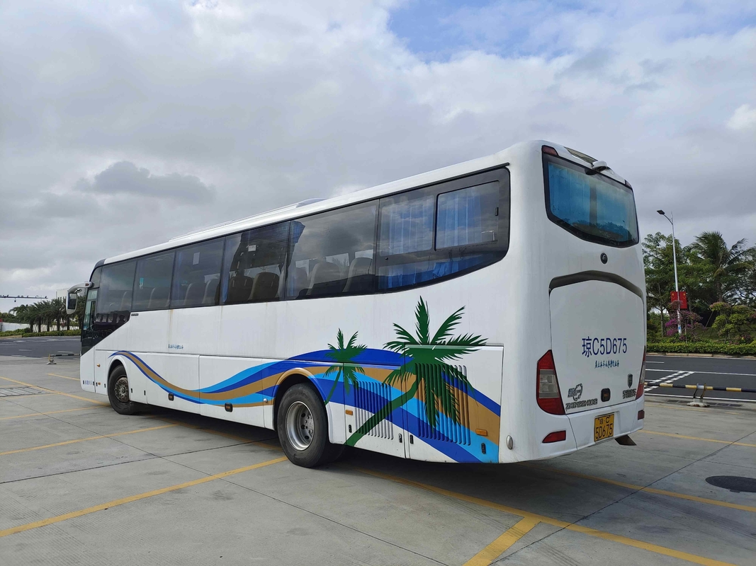 2015 Jaar 55 de Seater Gebruikte Yutong-Dubbele Deur van de Buszk6122 LHD Dieselmotor