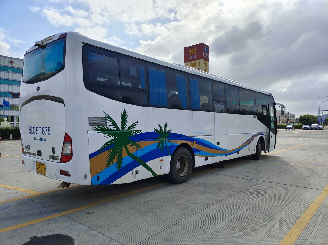2015 Jaar 55 de Seater Gebruikte Yutong-Dubbele Deur van de Buszk6122 LHD Dieselmotor