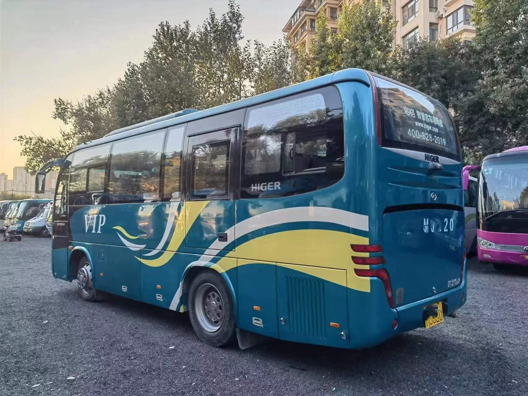 De luxe Hogere KLQ6796 gebruikte busbussen 34 opschorting van de de Plaatlente van de zetelslhd de Achtermotor 147kw