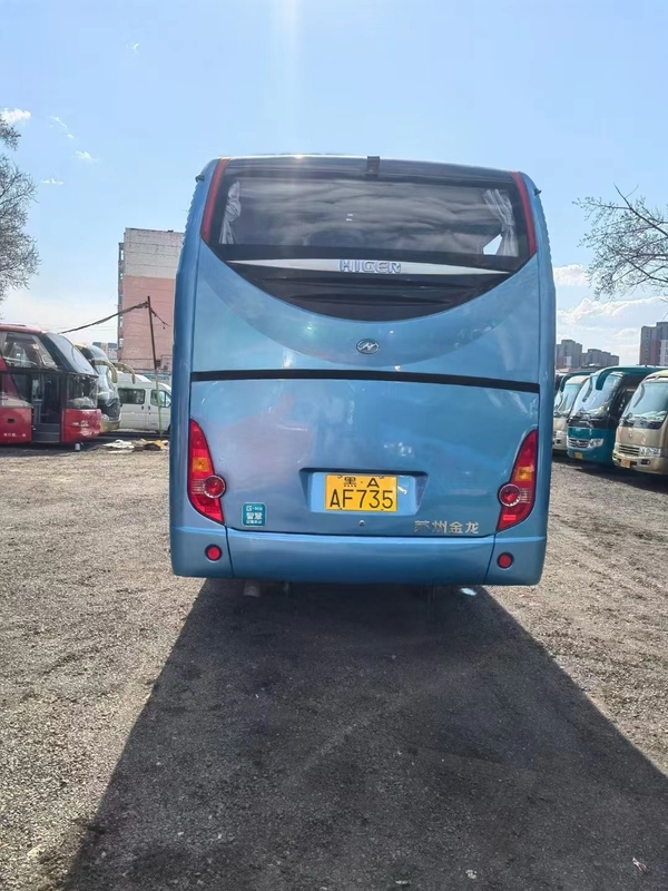 2015 Jaar 35 zitplaatsen Gebruikte KLQ6898 Coach Bus LHD Steering Dieselmotor Langafstandsvervoer