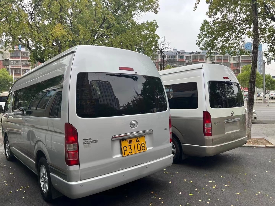 2018 Jaar 13 de Zetels Gebruikte Bus van Toyota Hiace met Benzinemotor Gebruikt Mini Bus For Nigeria
