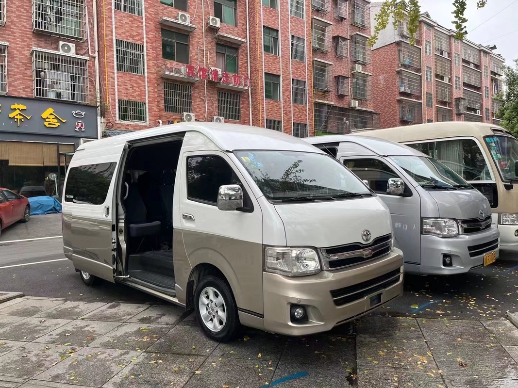 2018 Jaar 13 de Zetels Gebruikte Bus van Toyota Hiace met Benzinemotor Gebruikt Mini Bus For Nigeria