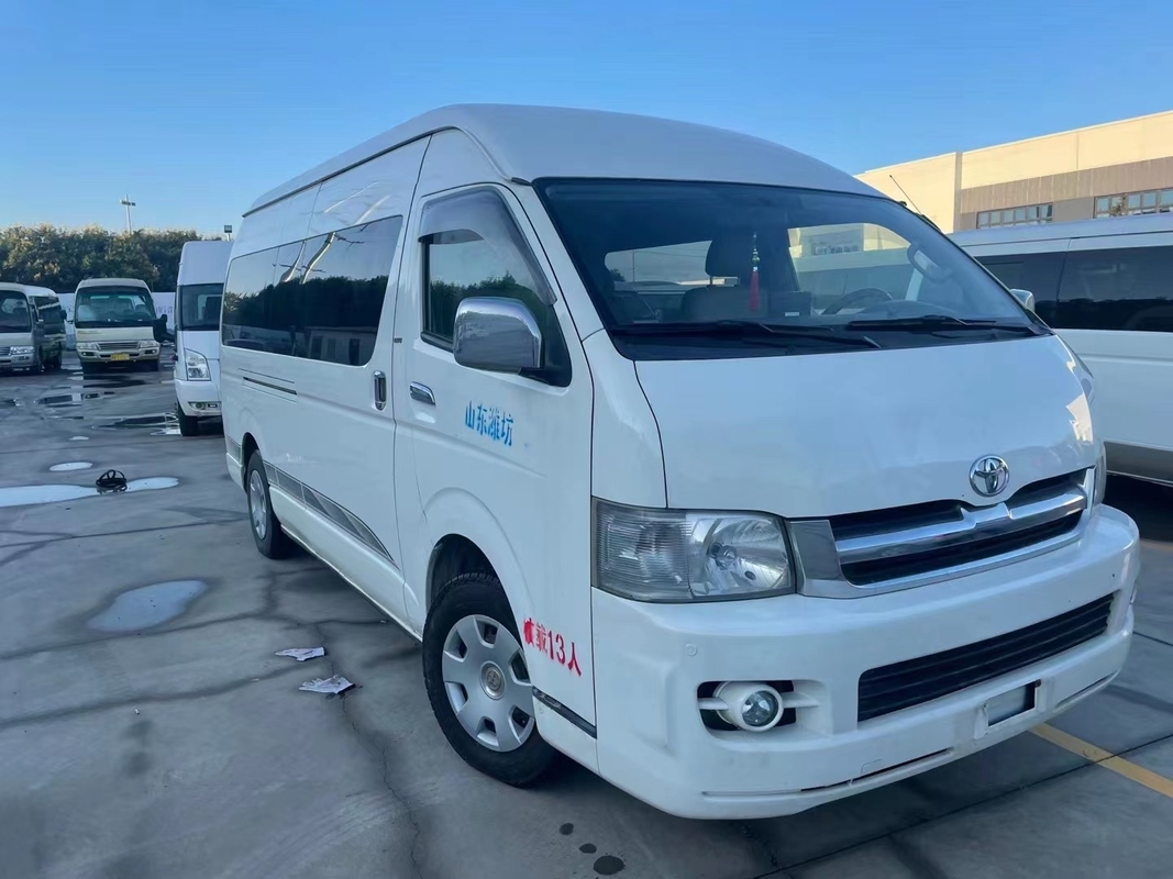 2017 Jaar 13 de Zetels Gebruikte Handtransmissie van Toyota Hiace Mini Bus With Front Engine