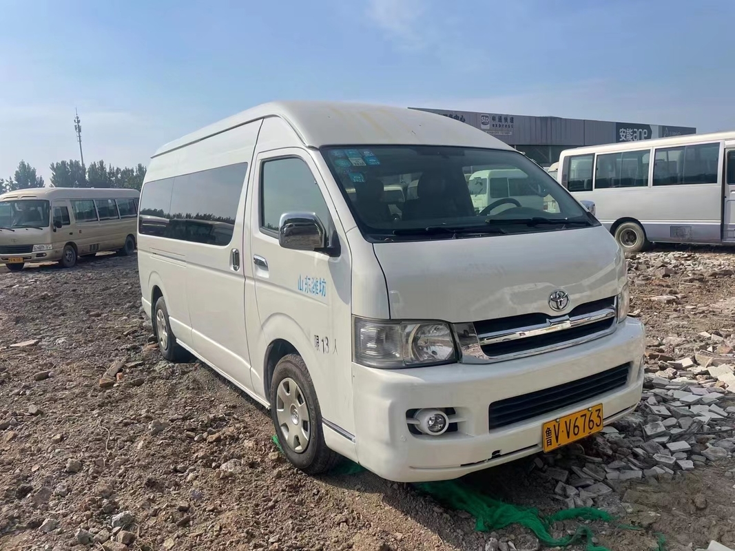 2017 Jaar 13 de Zetels Gebruikte Handtransmissie van Toyota Hiace Mini Bus With Front Engine