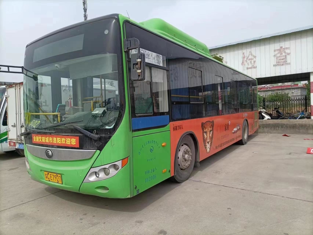 2014 Jaar 36 Zetels Gebruikte Yutong-Stadsbus Zk6105 met CNG Elektrische Brandstof voor Openbaar vervoer:
