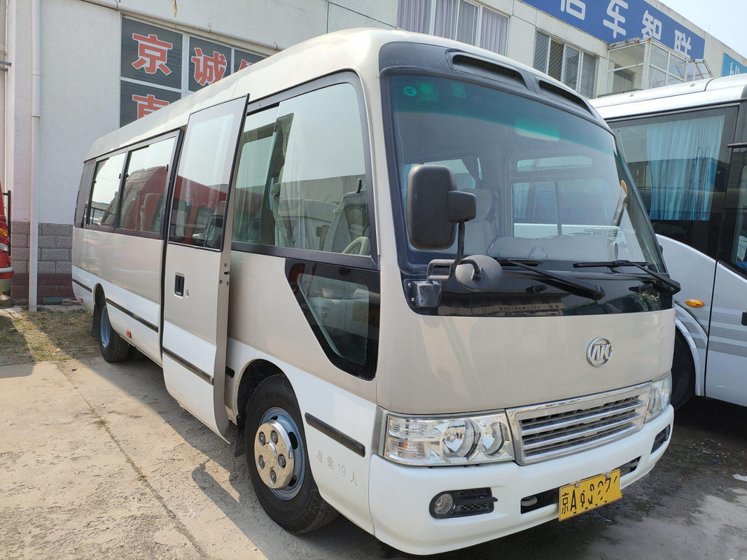 Euro 3 van de de Passagiersbus van Rhd Lhd Gebruikte Tweede Hand 19 van Bus City Travelling Zetels