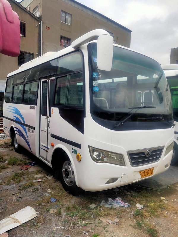 Dongfeng 19 de Zetels Gebruikte Bus van de Tweede Hand Euro 3 RHD Lhd Stad van de Passagiersbus