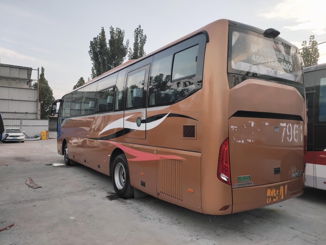 LCK6100 44seater gebruikte Motor Twee van Buszhongtong bus yuchai Deuren Linkeraandrijving
