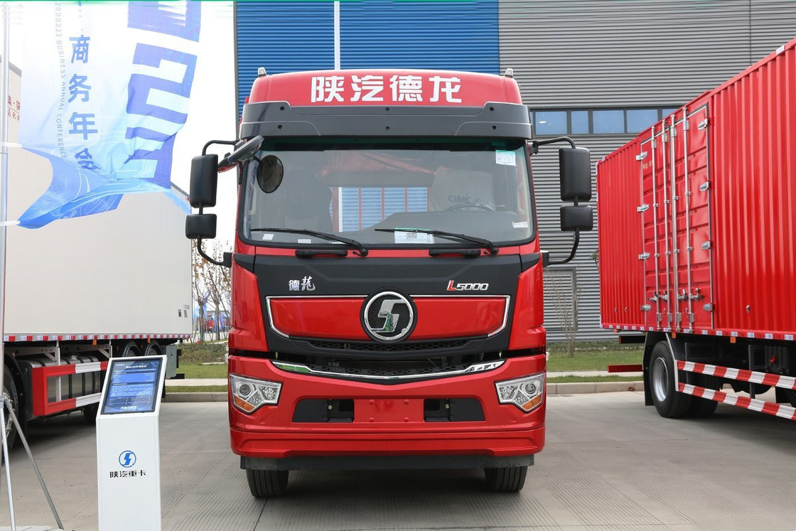 Shacman L5000 gebruikte Kleine Stortplaatsvrachtwagens 220hp 20 Ton 6 Wiel4x2 Vrachtwagen