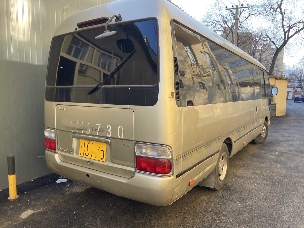 De gebruikte van de de Dieselmotor 2de Hand van Mini Vans Toyota Coaster 29seats motor van Mini Bus 1HZ