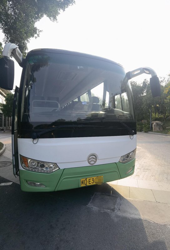 Luxebus Bus Used Kinglong 50 Diesel 3 van het de Passagiersvervoer van Zetelsrhd Lhd Euro Bus