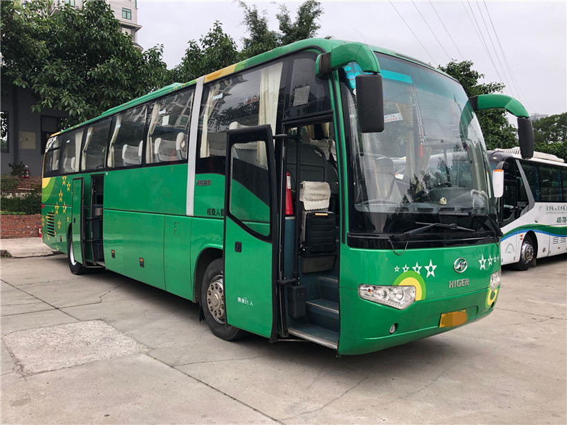 Luxebus Bus Second Hand 51 van Diesel van Zetelsrhd Lhd Bus van de de Kwaliteits de Goede Voorwaarde Buskinglong