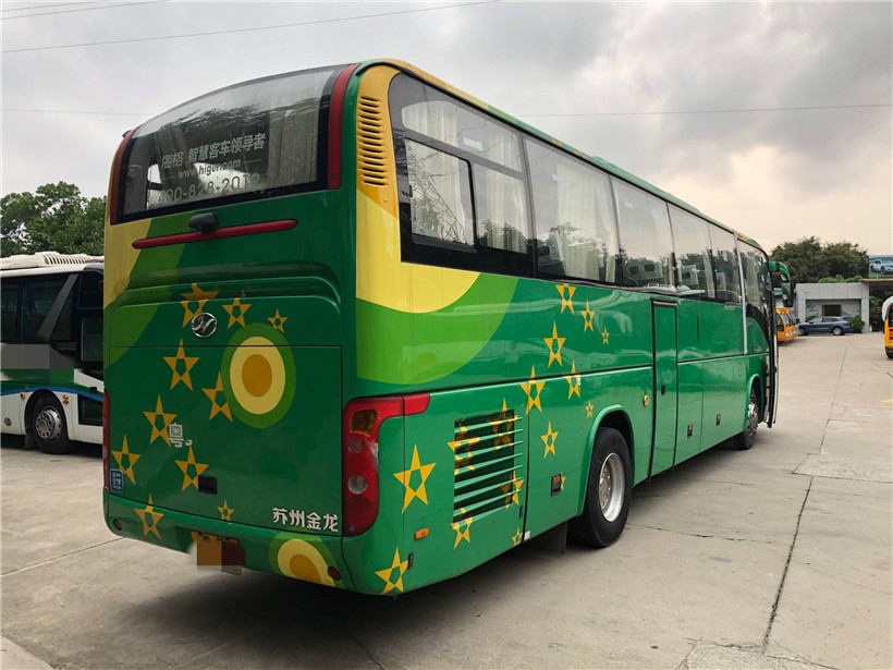 Luxebus Bus Second Hand 51 van Diesel van Zetelsrhd Lhd Bus van de de Kwaliteits de Goede Voorwaarde Buskinglong