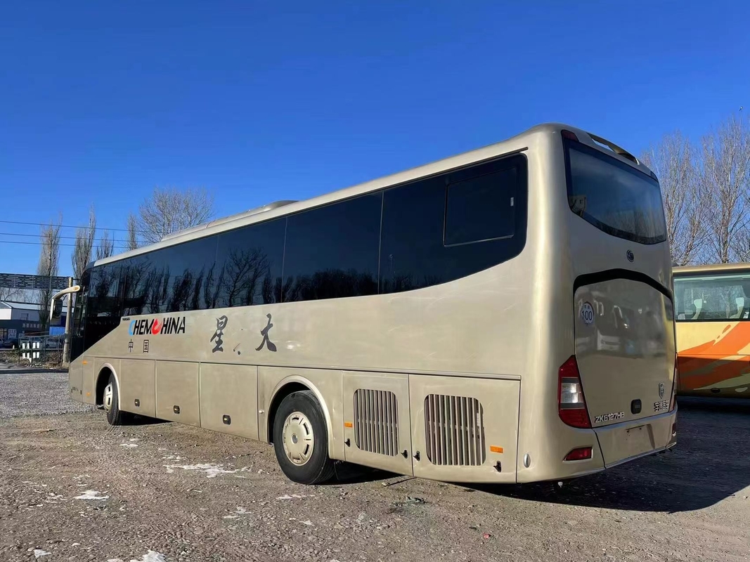 De gebruikte Luxe vervoert 51seats-van de de Handaandrijving van Bustwo doors left van het Merkweichai van Yutong de Achtermotor per bus