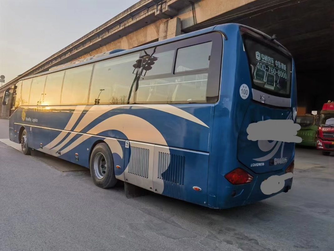 Gebruikte van de Busweichai 300hp 55seats van Zhongtong van Luxebussen Linkeraandrijving Twee Deuren