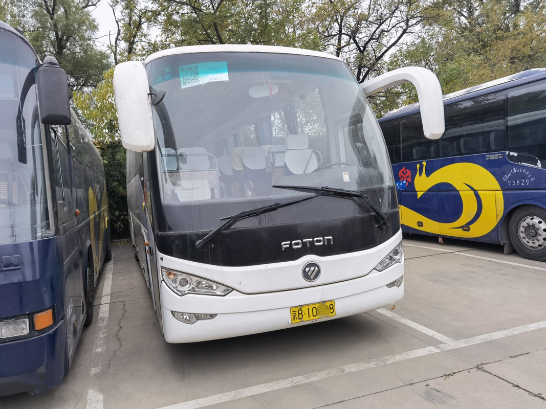 Gebruikte Achter de Motorbus Bus 47 van Foton van de Reisbus de Bus van de Zetelspassagier voor Verkoop