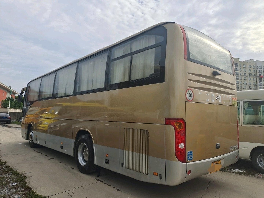 Gebruikte Bus Bus Higer 47 van de Busbus left hand van de Zetelsreis de Aandrijvings Diesel Bussen