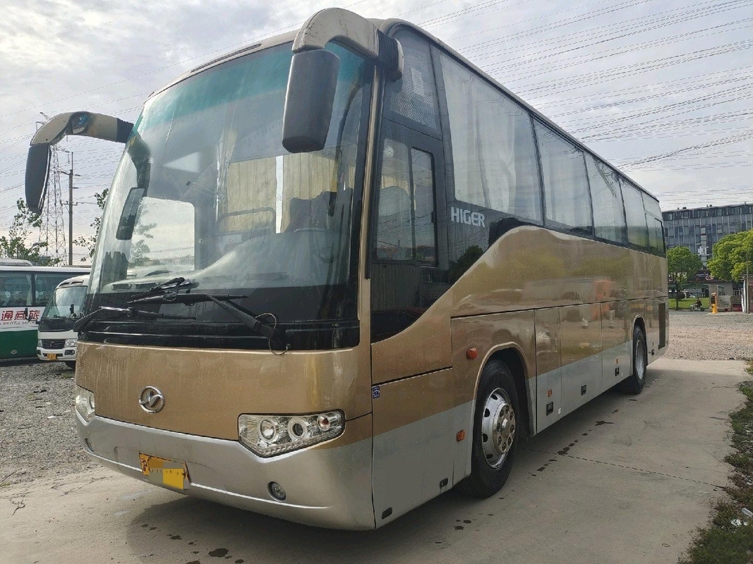 Gebruikte Bus Bus Higer 47 van de Busbus left hand van de Zetelsreis de Aandrijvings Diesel Bussen