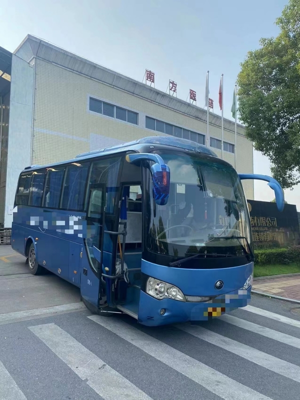 De Afstand van de Busbus used Mini Vans Of Yuton Long van tweede Handyoutong vervoert 30 Seaters ZK6808 per bus