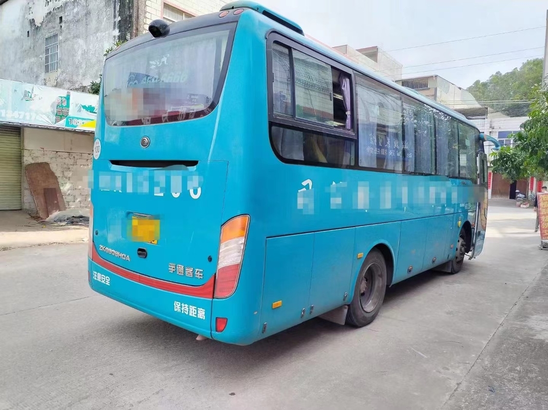 2de de Buszk6808 33 Seater Bus van Handbus Gebruikte Yutong met LHD-Leidingsdieselmotoren