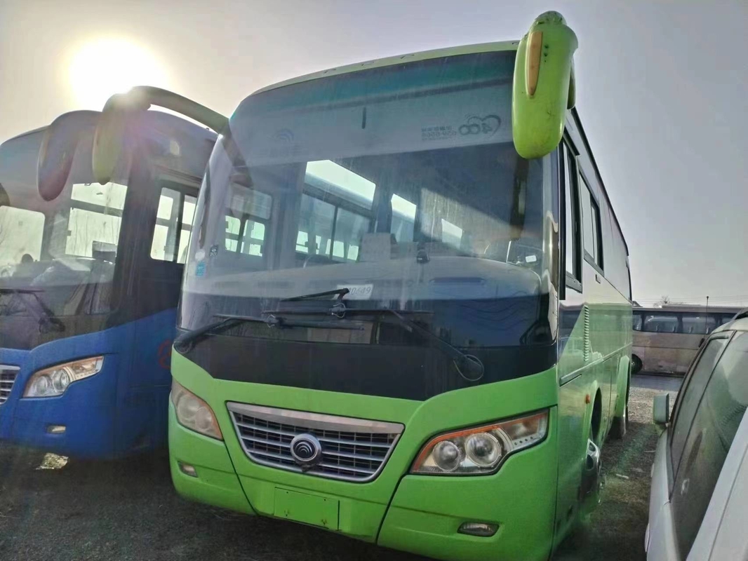 37 Seater-van de Busfront engine RHD LHD van Bus de ZK6932d Gebruikte Yutong Bus van de de Leidingstoerist
