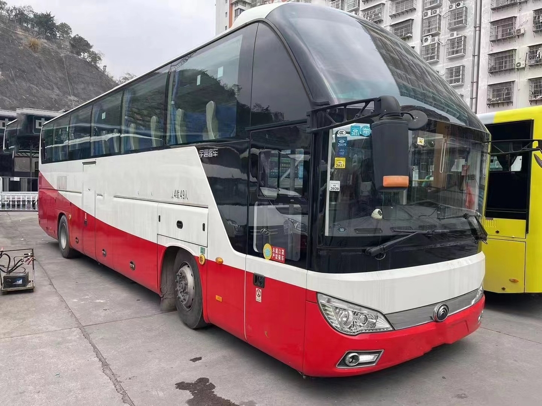 Gebruikte Bushandelaar 2017 45seats-Euro 5 het Luchtkussenopschorting van Yutong Zk6122 gebruikte Passagiersbus