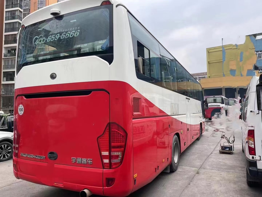 Gebruikte Bushandelaar 2017 45seats-Euro 5 het Luchtkussenopschorting van Yutong Zk6122 gebruikte Passagiersbus
