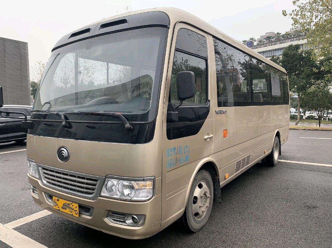 Van de de Transmissiebenzine 2018 van Yutong T7 17seats van de dieselmotorbus Automatische Tweede Hand 17 Seater