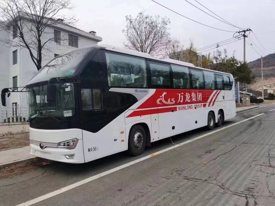 Jaar 56 Zetels Gebruikte Yutong-Bussen Zk6148 Dubbel Axle Bus van Bus 2020 van de reisbus