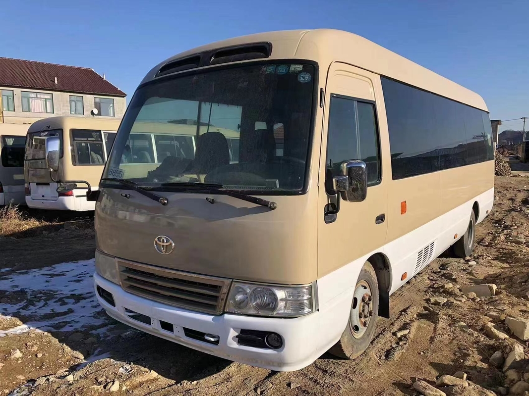 Toyota-Onderlegger voor glazenbus 23 van de de Benzinemotor van Seater Toyota Mini Bus 2TR Bus van de de Handschool de 2de