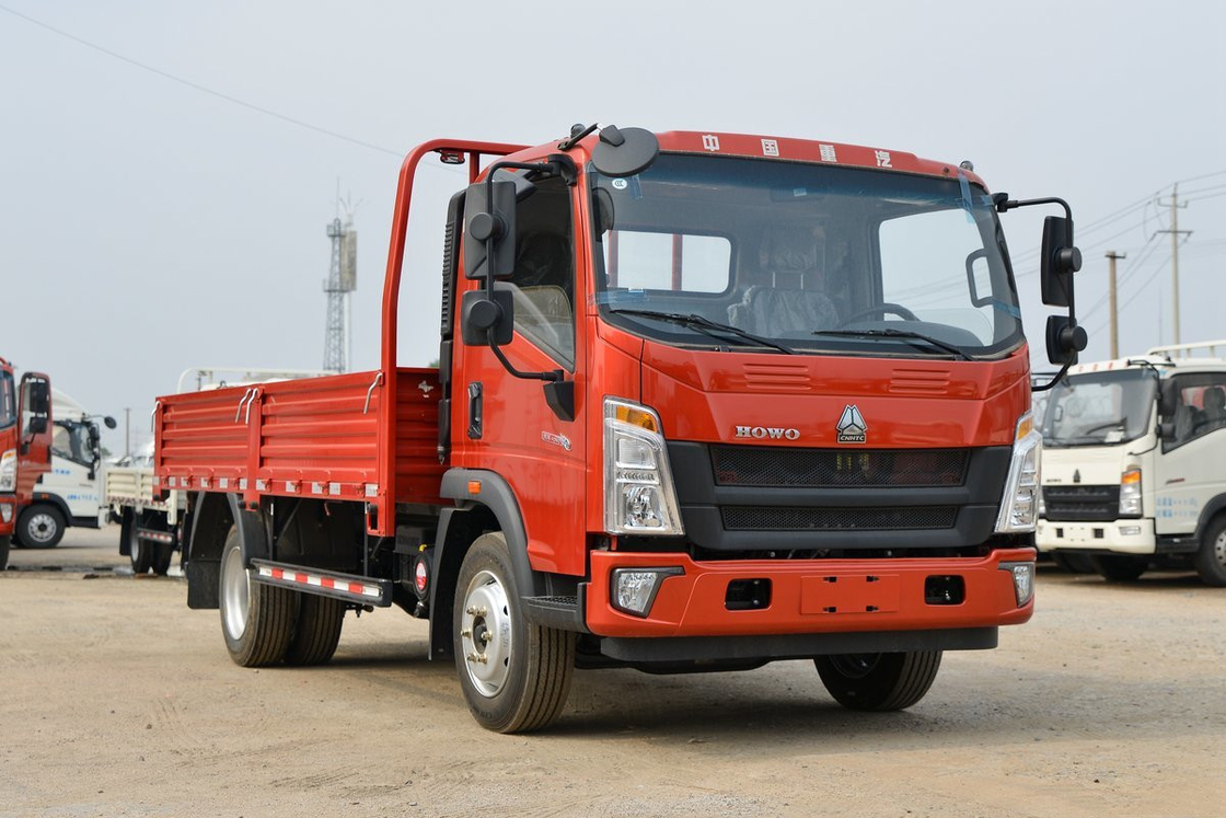 De Lhd Gebruikte Dieselmotor van de Vrachtwagenstortplaats 160hp Howo Mini Dump Truck For Sale