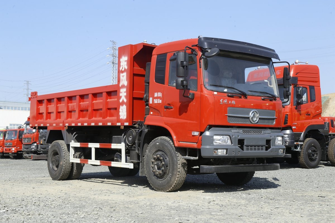 2de de Vrachtwagens Goede Voorwaarde van de Handstortplaats 8 - 10 Dongfeng-van Merk4x2 Lichte Ton Vrachtwagens 160hp