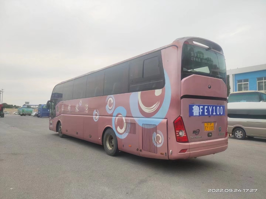 Gebruikt van de de Handbus 2016 van Yutong ZK6122 Tweede van Motorbussen Jaar 55 de Diesel van de Zetelsstad