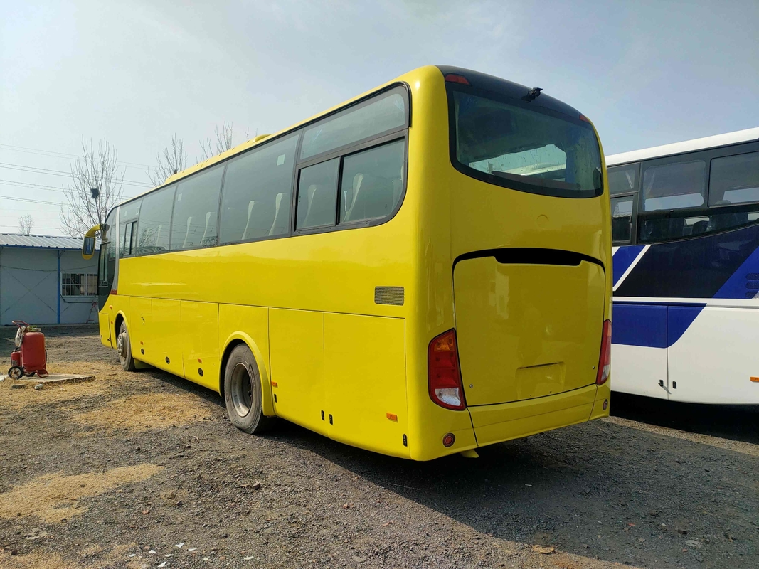 De gebruikte van de de Motorbus 49seats Twee van Yutong ZK6110 van de Pendelbus Achteropschorting van het de Deurenluchtkussen