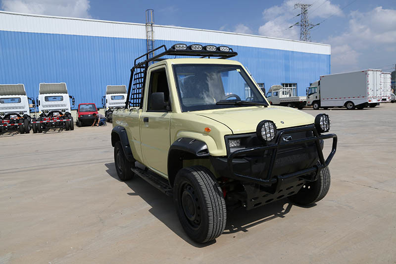 De Nieuwe Elektrische Bestelwagen van merkmisson voor Verkoop New Energy Mini Truck Touring Party Pickup
