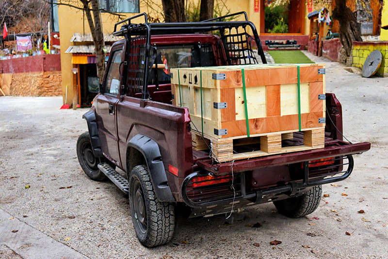 De Nieuwe Elektrische Bestelwagen van merkmisson voor Verkoop New Energy Mini Truck Touring Party Pickup